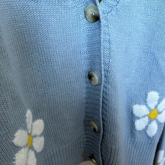 Daisy sweater Jcpennys woman’s Large - Picture 4 of 5